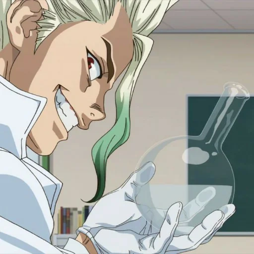dr stone, anime dr stone, dr stone sank, dr stone senka, dr stone review