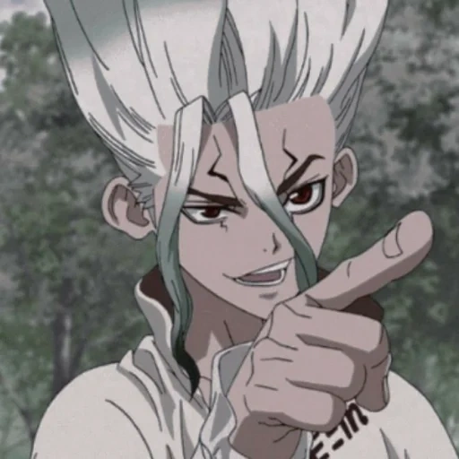 dottor stone, dr stone gull, anime dr stone, dr stone senku, anime dr stonesenku