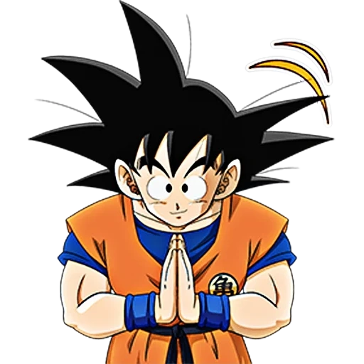 goku, goku, drago imbor, dragon ball, trompette dragon ball goku