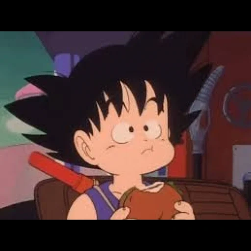 goku, anime, son goku, dragonball 1986, sfere del drago