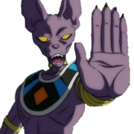 beerus, lord beerus, gatto di beerus, beerus hakai, dragon ball zet