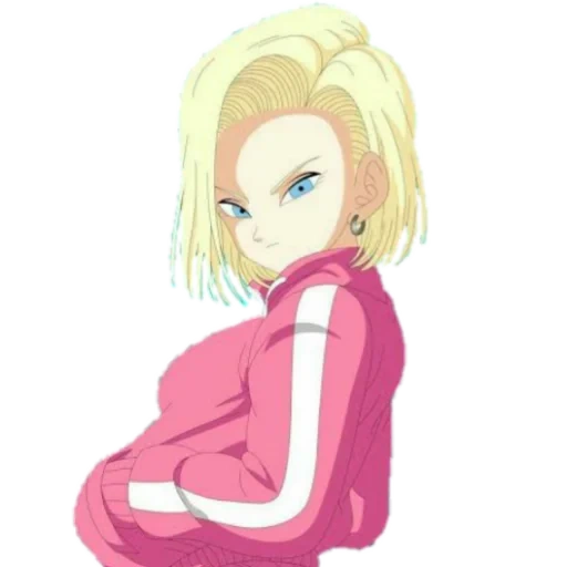 anime, android 18, mutiara naga, karakter anime, dragon bol android 18