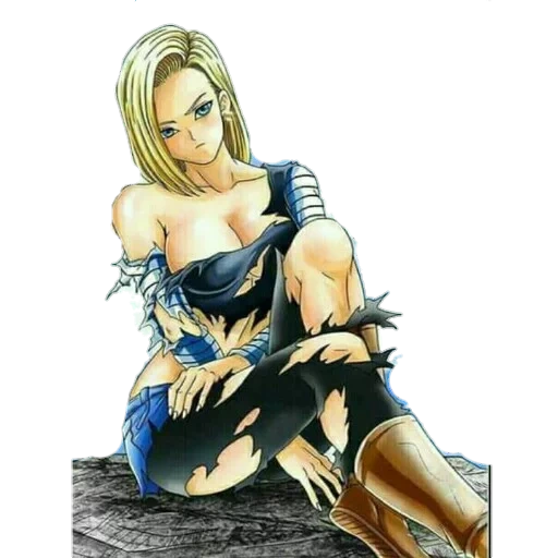 mujer joven, android 18, anime caliente, valkyrie brungild valkyrie