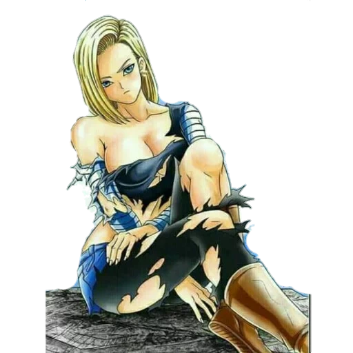 the girl, android 18, hot anime, walküre von brunhilde