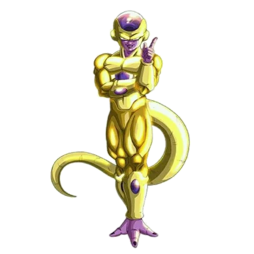 dragon ball, evolusi friesa, golden frieza art, dragon ball chao, golden feisha dragon ball