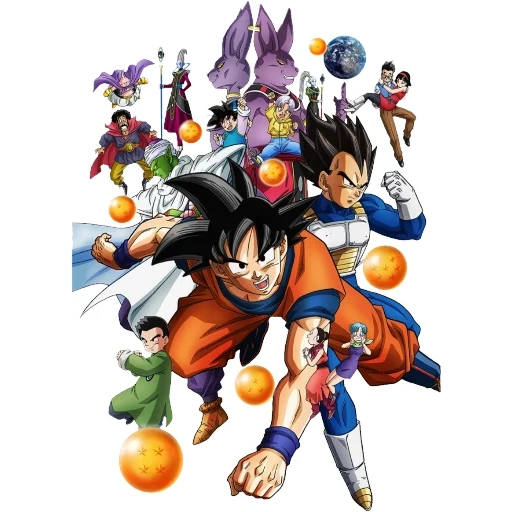 bola naga kai, dragon ball, anime dragon ball, dragon ball chao, sampul anime dragon ball