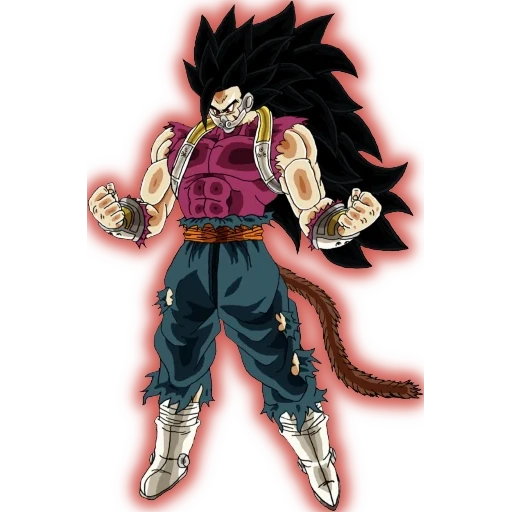 bardock ssj4, dragon ball, lingguang dragon ball, bola naga combo, cumber dragon ball