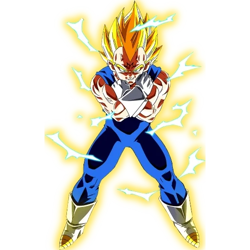 saiyan, song wukong, dragon ball, vegeta super saiyan 2, dragon ball bp inherits heroes