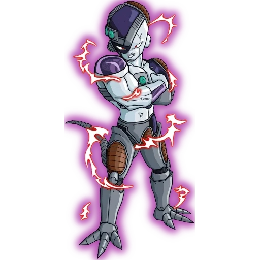 anime, freezer, dragon ball congelé, dragon ball frieza form 2, dragon ball z mecha frieza