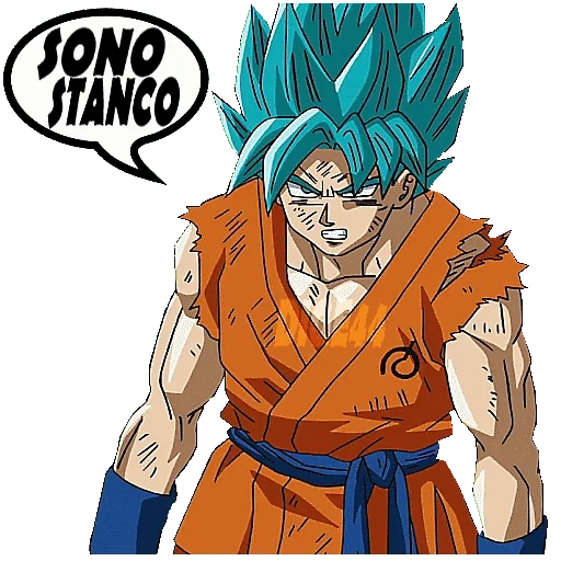 goku, dragon ball, goku super race yan azul, dragon ball chao, dragon ball goku saiyang azul