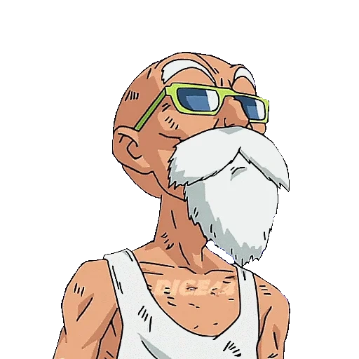 dragon ball, master roshi dbs 105, longzhu chao