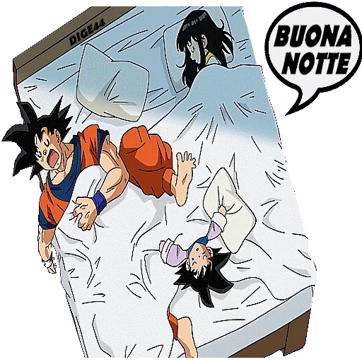 anime, dragon pearls, sleep goku sleeping, dragon pearl of zet, dragon pearls super