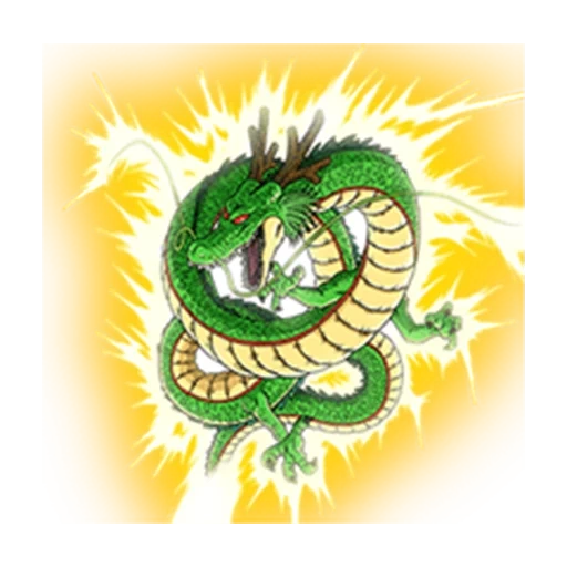 shenron, ular naga, naga hijau