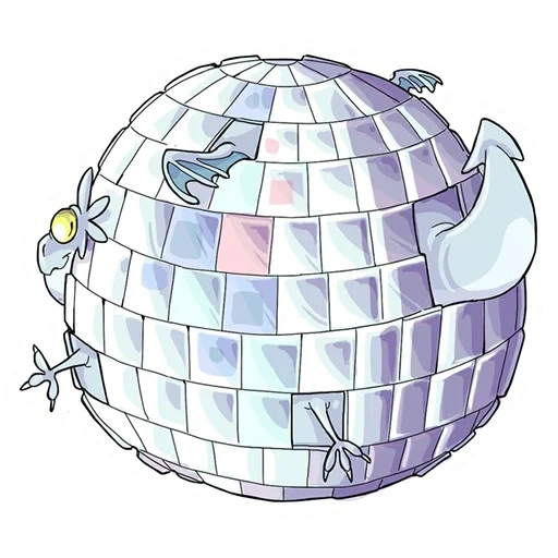 задача, диско шар, шар зеркальный малый 10 см