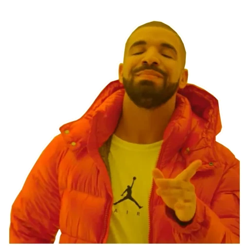 erpel, rapper drake meme