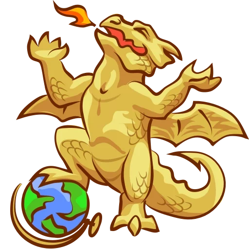 dragon, background dragon, golden dragon