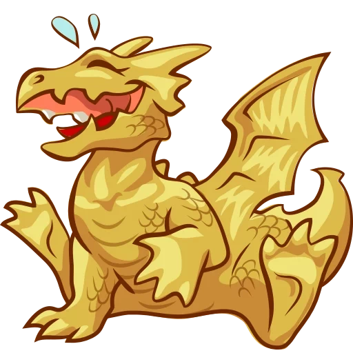 dragon, dragon, dragon gold, dragon sticker