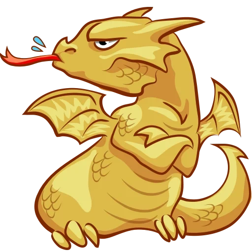 der drache, der drache, der drache, yellow dragon, der goldene drache