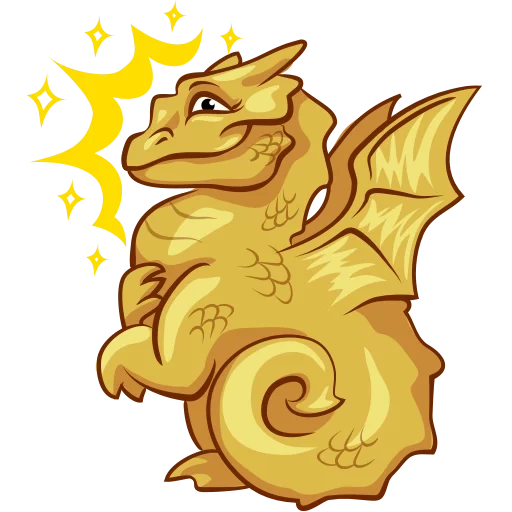 der drache, der drache, die lunge des drachen, der goldene drache