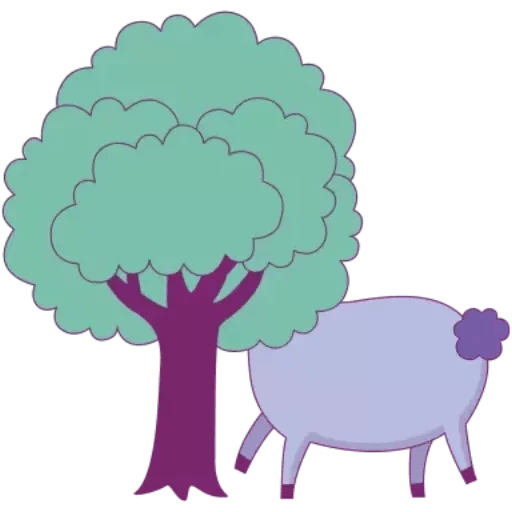 дерево, драма лама, wpn-114 дерево, дерево зеленое, дерево иллюстрация
