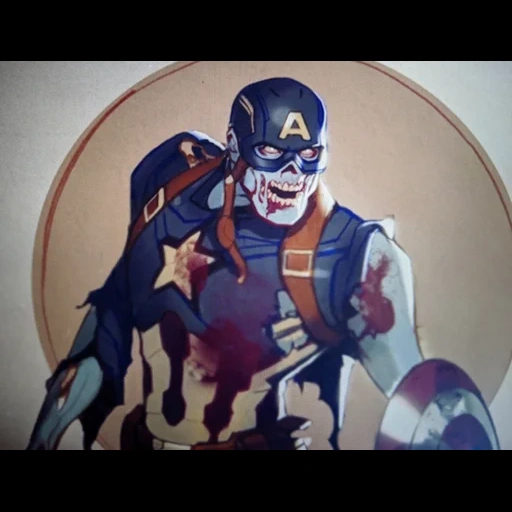 anak laki-laki, apa jika zombie, marvel comics, zombie captain america, marvel zombie captain america