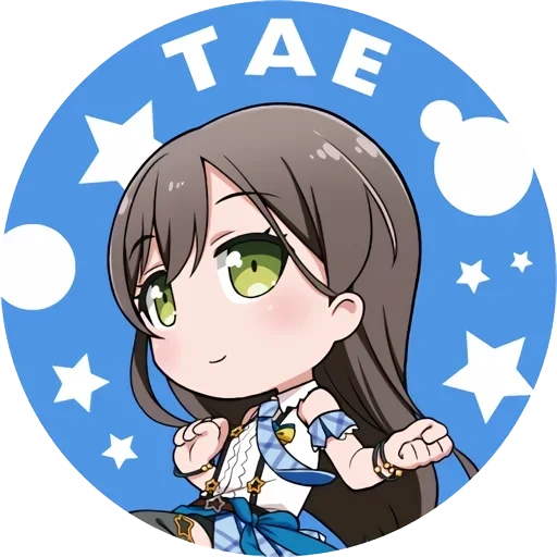 chibi, animação, bang dream, animação de kawai, mestre do ídolo chibi