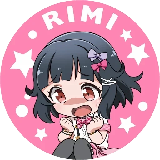 ohayou чиби, нико ядзава чиби, нико ядзава кавай, rimi ushigome chibi, bang dream girls band party