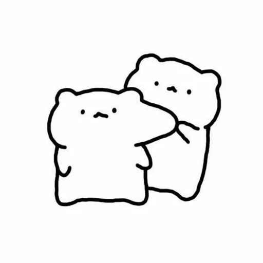 pack, cat, the drawing is cute, the drawings are cute, light drawings cute