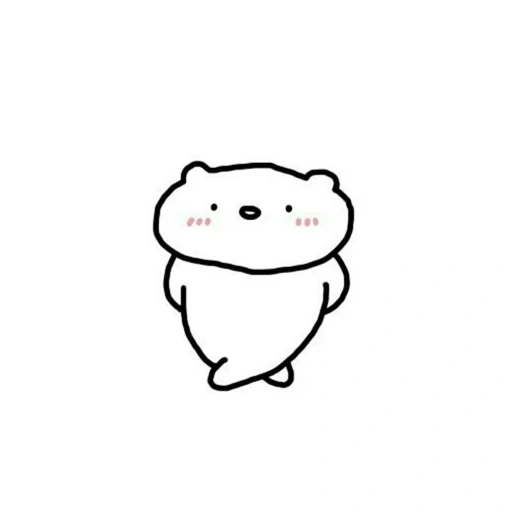 dessins mignons, dessins kawaii, beaux dessins de peluches, dessins kawaii mignons, dessins légers mignons