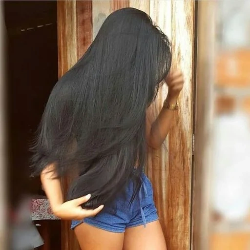 девушка, длинные темные волосы, красивые длинные волосы, длинные черные волосы спины