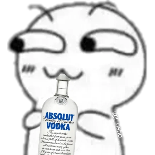vodka, il meme è carino, vodka assoluta, vodka absolut, vodka assoluta