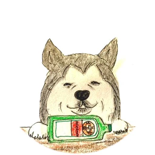 husky dxf, rabbitpyl9, cachorro pak, sorriso de cachorro