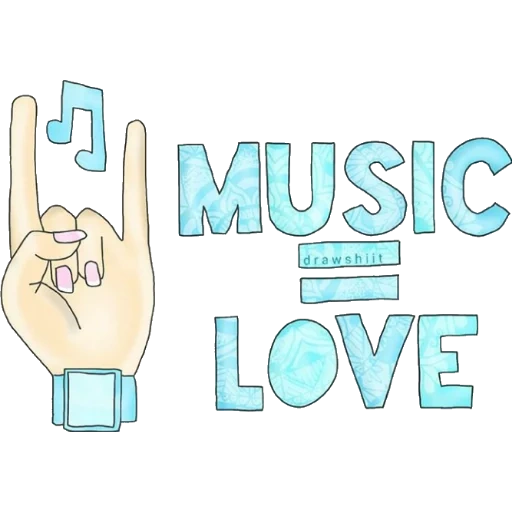 love music, i like рисунок, тумблер музыка, i love you жестами, i love you языке жестов