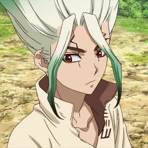 ishigami hitomi, personnages d'anime, senka dr stone, le dr stone a coulé, dr stone episode 7