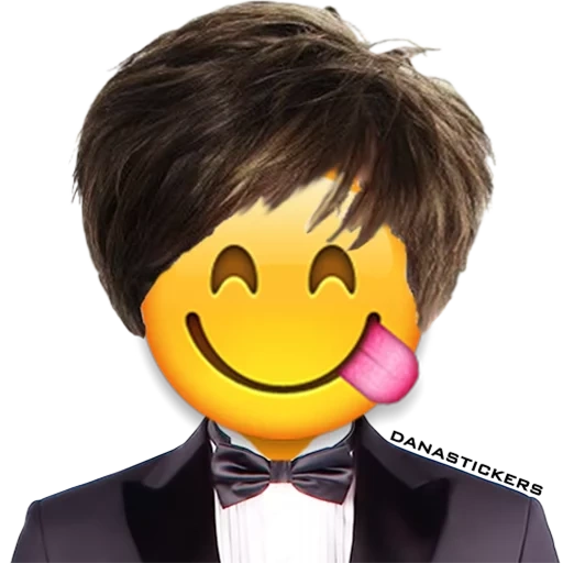 paquet, marié emoji