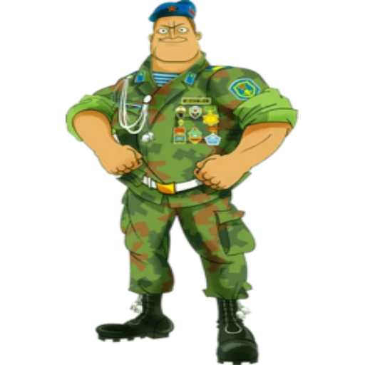 soldats, soldat clipat, cartoon de soldat, uniforme militaire de dessin animé, cartoon soldier