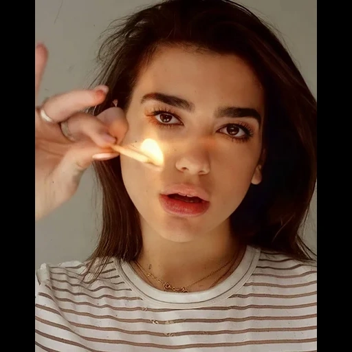 make-up, the girl, dualipa, dua lipa 14, make-up für die augenbraue