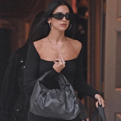 sac, style de mode, style à la mode, la mode des femmes, lunettes de monica bellucci