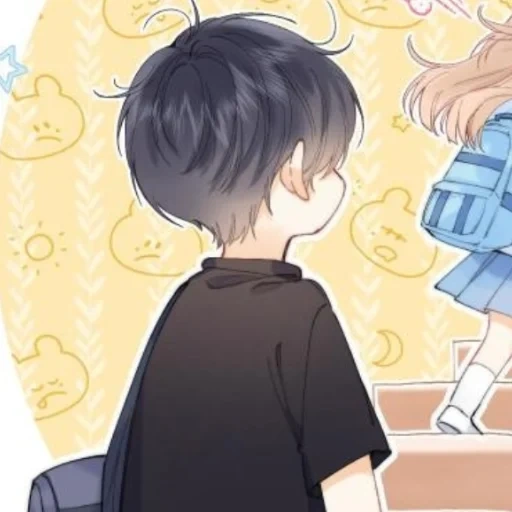 figure, anime mignon, personnages d'anime, anime couple mignon, patterns d'anime mignons