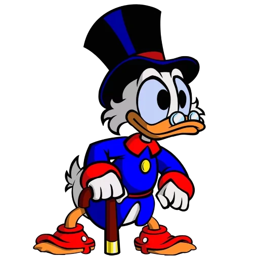 scrooge mcduck, l'histoire du canard, héros de scrooge mcduck, scrooge mcduck, scrooge mcduck personnages de dessins animés