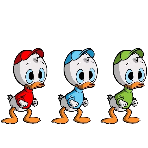 ducktales, riri fifi loulo, billy willy dilly, ducktales remastered characters