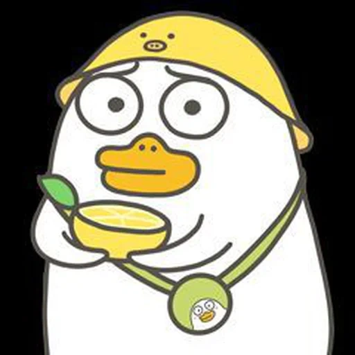 anime, duck drawing, cute drawings, drawings of memes, duck illustration