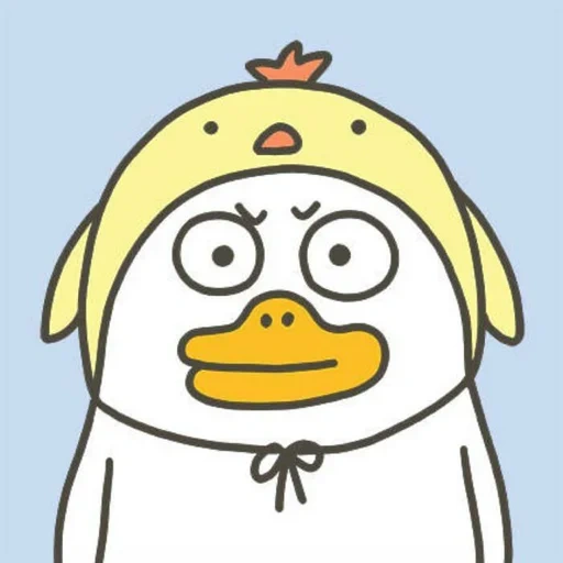 cheryl, персонаж, liu duck, утка милая, sina weibo