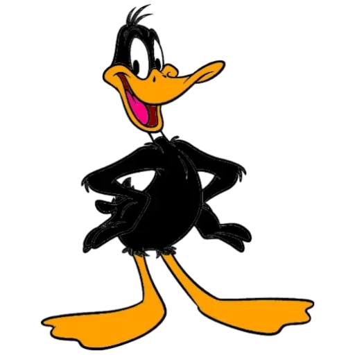 canard duffy, looney tunes, duffy duck 1968, personnages luni tunz, looney tunes duffy duck