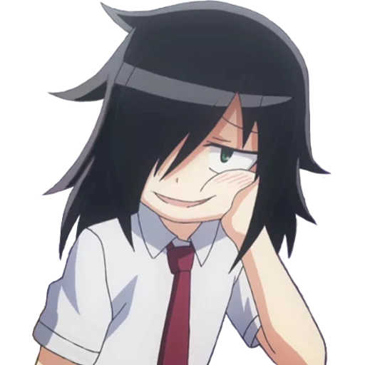 watamote, томоко куроки, томоко куроки аниме, томоко куроки watamote, томоко куроки аниме взгляд