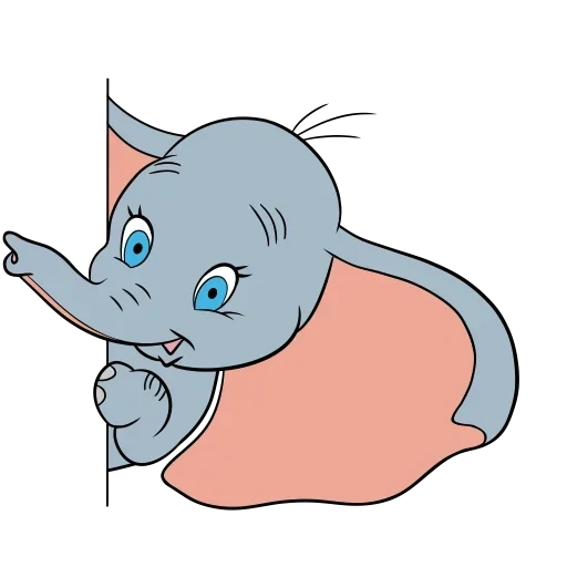 dumbo, dumbo, gajah dumbo, gajah dumbo, karakter kartun gajah dumbo