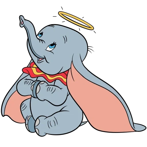 dumbo, pola dumbo, karakter dumbo, karakter dumbo, karakter kartun gajah dumbo