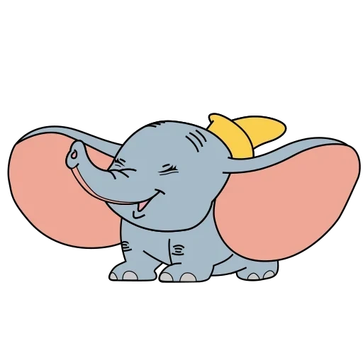 dambo d'éléphant, dambo dort, dambo d'éléphant, éléphant volant stupide