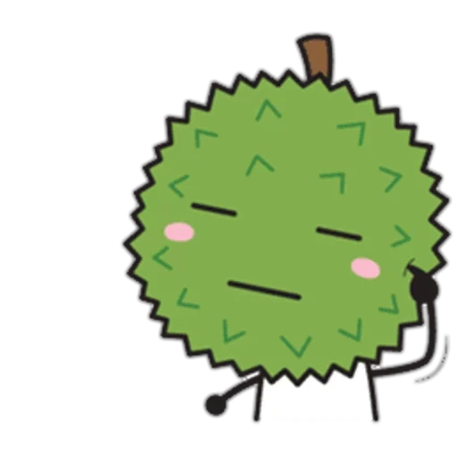 animación, cactus, durian, durian, espina