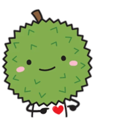 fruta, durian, clipart, fruta durian, pixel maçã